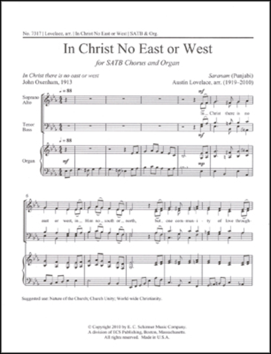 In Christ No East or West image number null