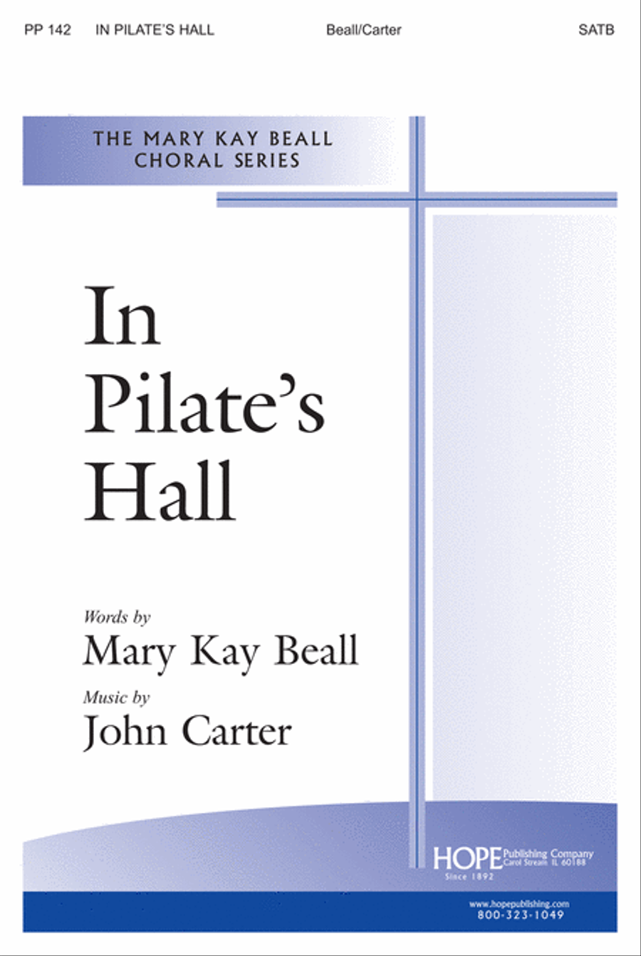 In Pilate's Hall In Pilate's Hall 4-Part scores gallery preview page 1