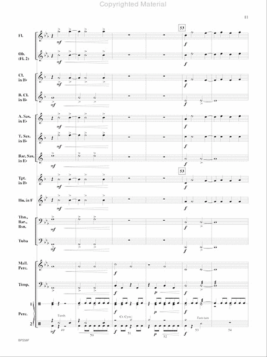 Supremacy Concert Band scores gallery preview page 12
