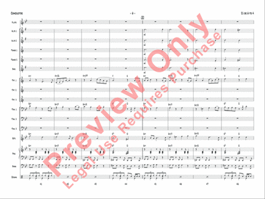 25 or 6 to 4 Jazz Ensemble scores gallery preview page 9