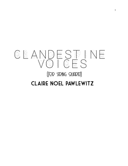 Clandestine Voices image number null