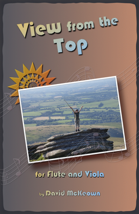 Book cover for View From The Top, for Flute and Viola Duet