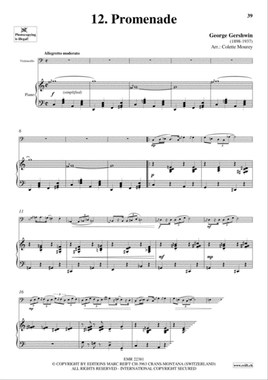 Gershwin 20 Greatest Hits Piano Accompaniment scores gallery preview page 14