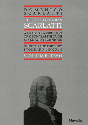Book cover for Domenico Scarlatti: Scholar's Scarlatti Volume Two