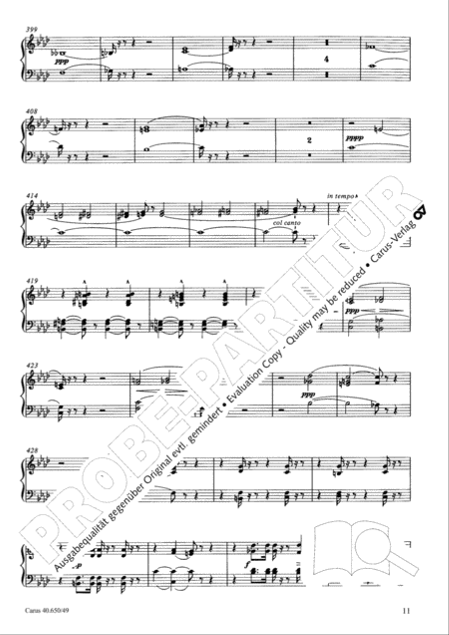 Petite Messe solennelle 4-Part scores gallery preview page 12