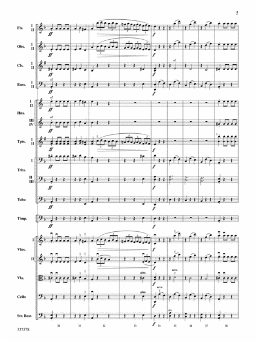 The Quest Full Orchestra scores gallery preview page 5