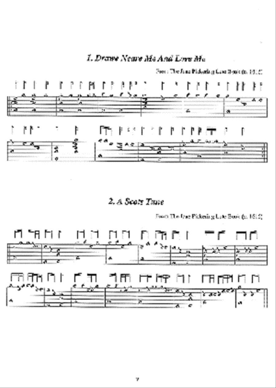 The Scottish Lute Lute scores gallery preview page 4