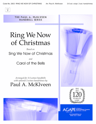 Book cover for Ring We Now of Christmas