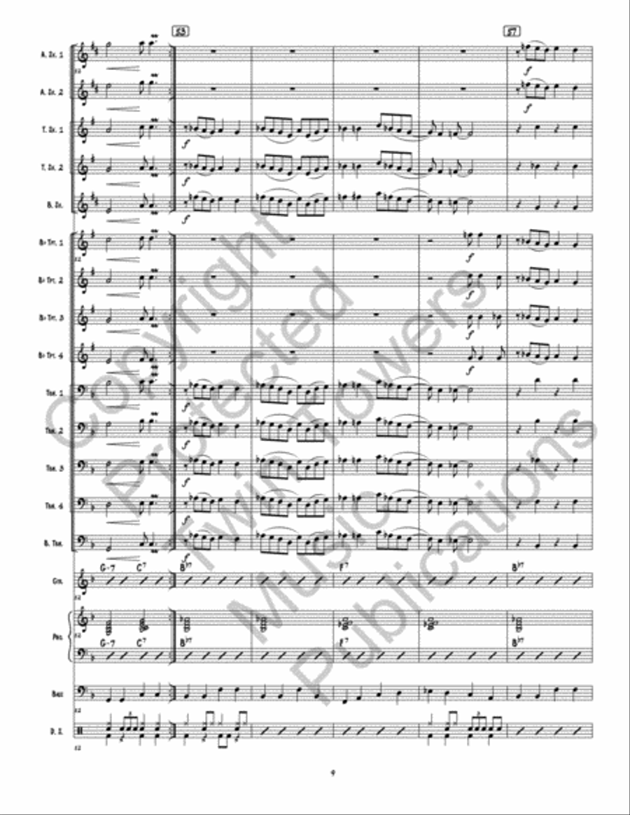 Williemakeit Blues Williemakeit Blues Jazz Ensemble scores gallery preview page 10