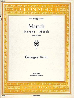 Book cover for March from "Jeaux d'Enfants," Op. 22, No. 6