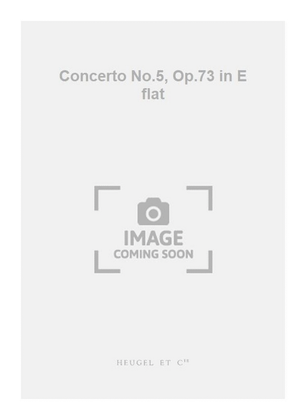 Book cover for Concerto No.5, Op.73 in E flat