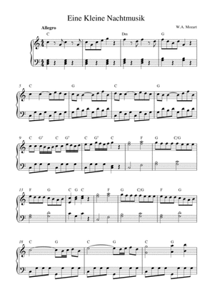 Eine Kleine Nachtmusik (Serenade), K525