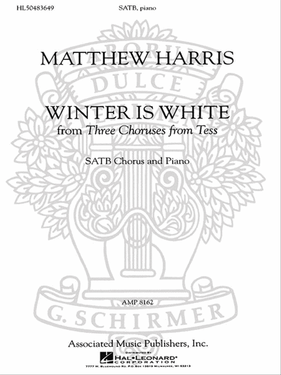 Winter Is White SSATBB scores gallery preview page 1
