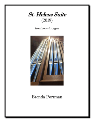 Book cover for St. Helens Suite (trombone/organ) by Brenda Portman
