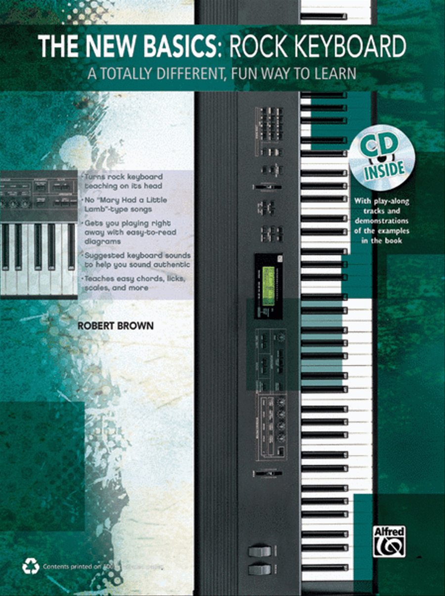 The New Basics -- Rock Keyboard Piano Method scores gallery preview page 1
