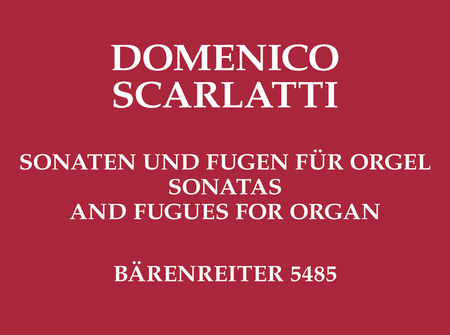 Sonaten und Fugen for Organ (manually)