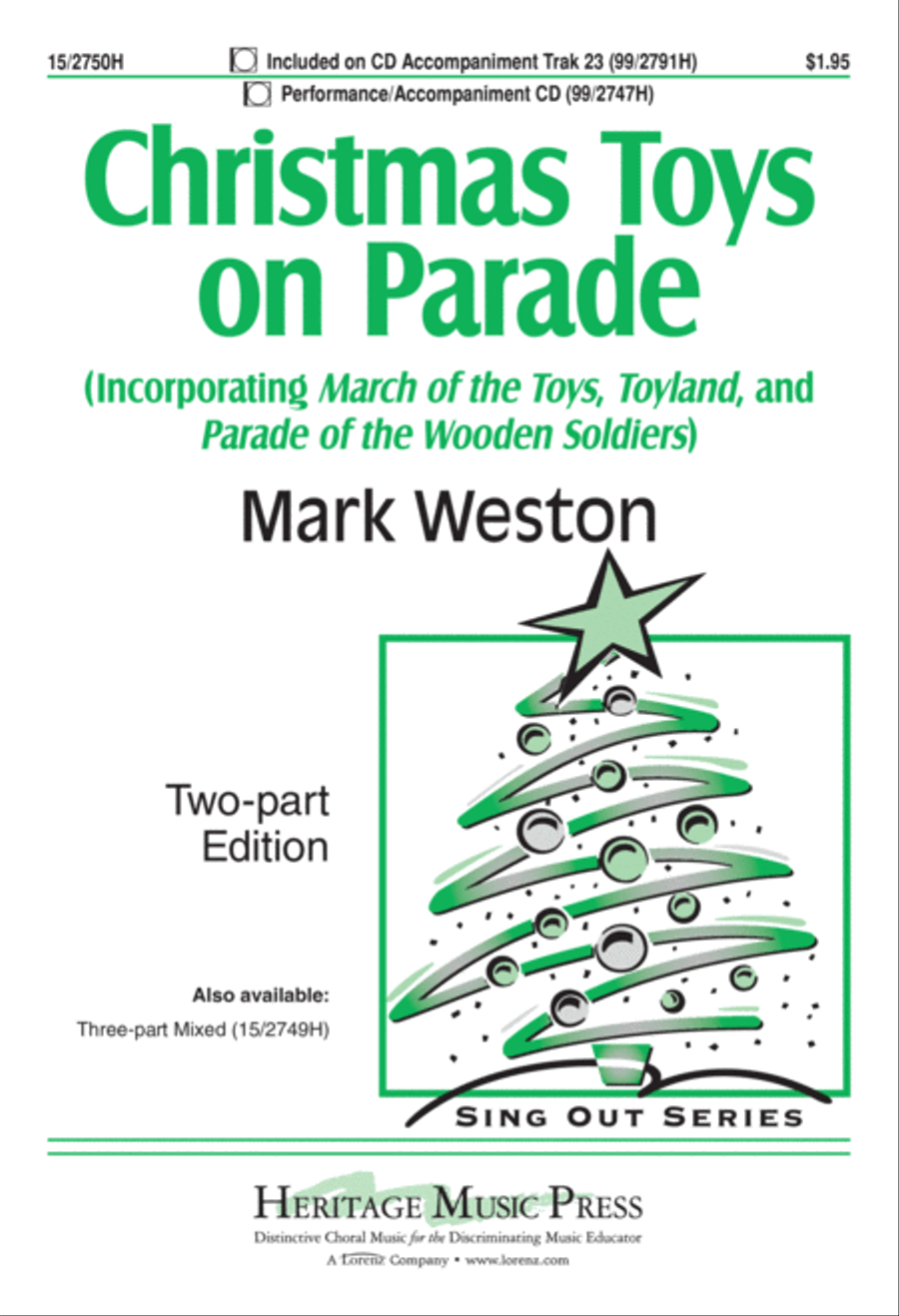Christmas Toys on Parade Christmas Toys on Parade 2-Part scores gallery preview page 1
