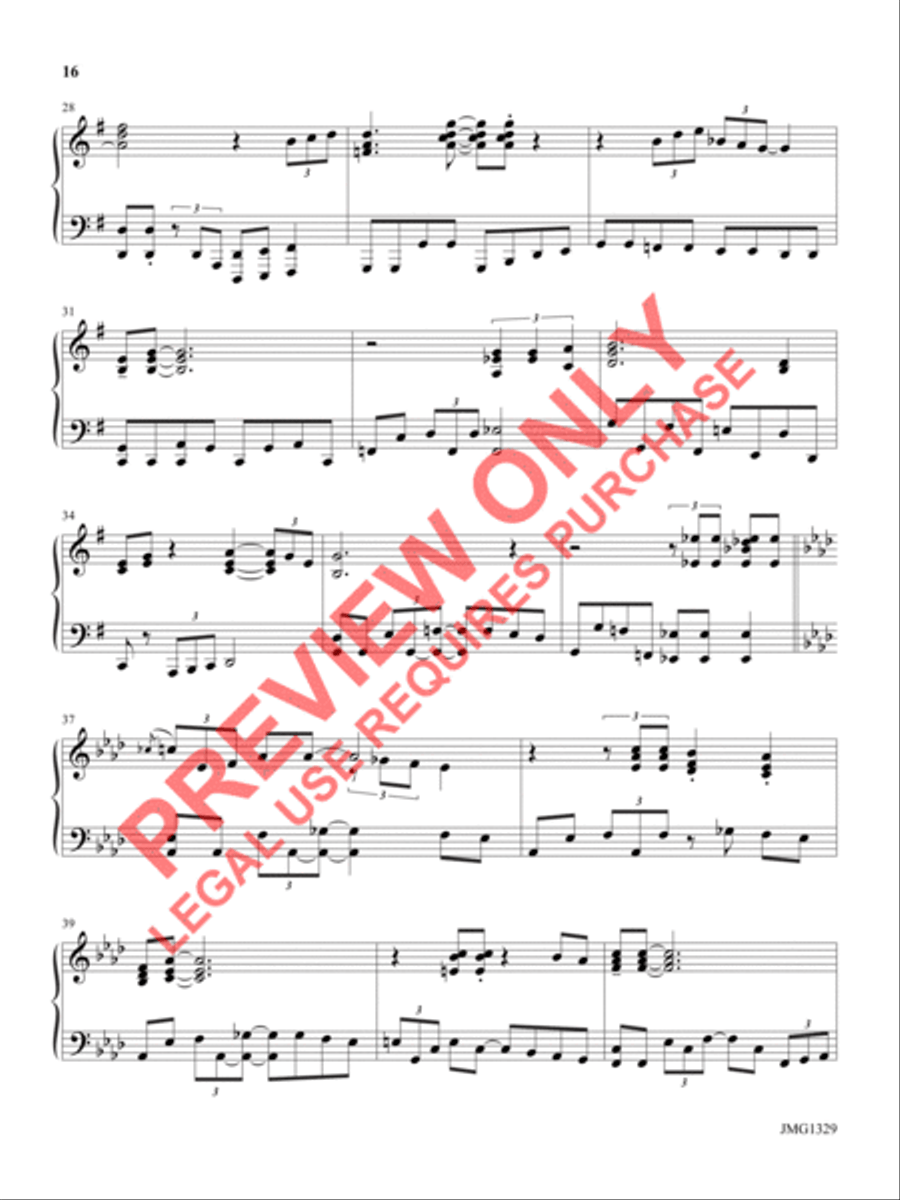 Portraits of the Passion Portraits of the Passion Piano Solo scores gallery preview page 15