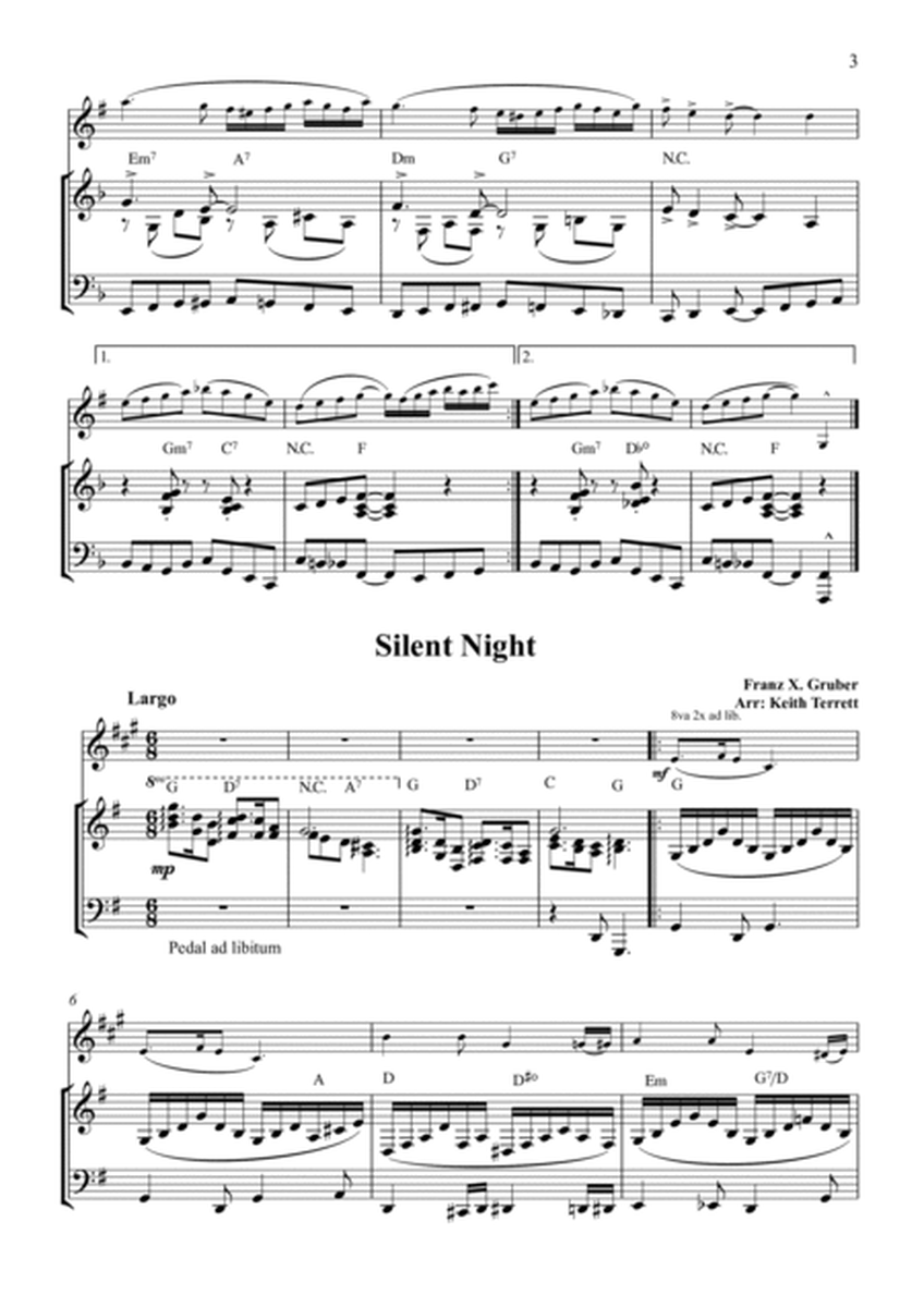 8 Swinging Xmas Carols for Bb Clarinet & Piano image number null