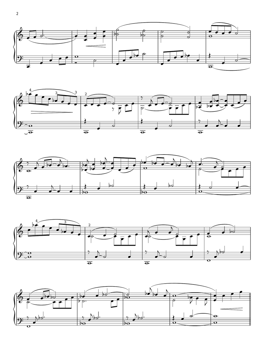 I Want To Spend My Lifetime Loving You Piano Solo scores gallery preview page 2