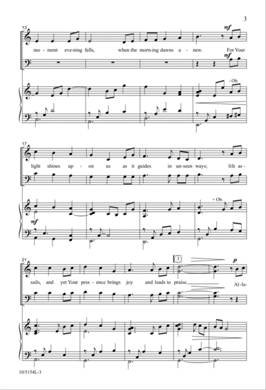 Heart Song of Praise Heart Song of Praise 4-Part scores gallery preview page 3