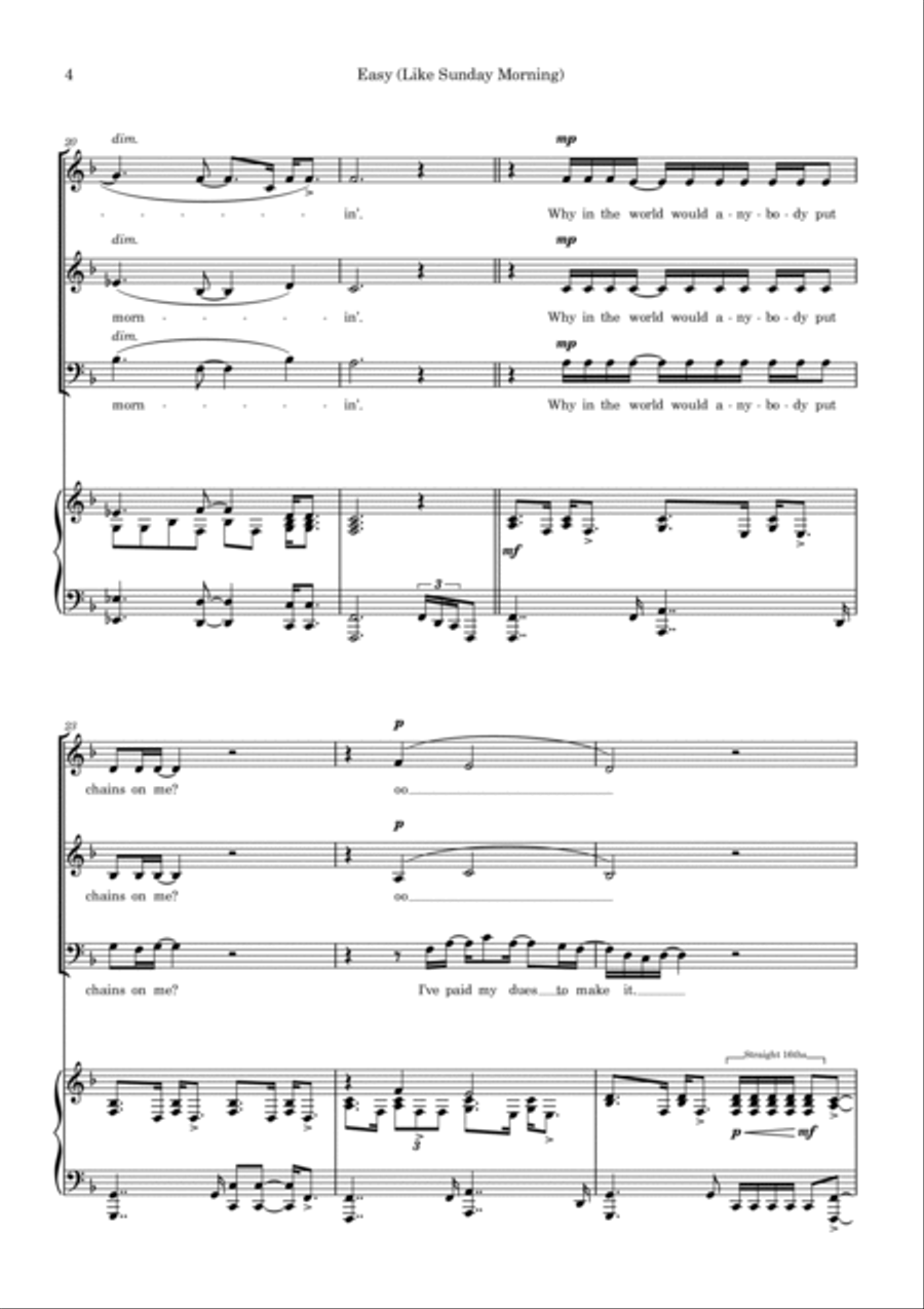 Easy 3-Part scores gallery preview page 4