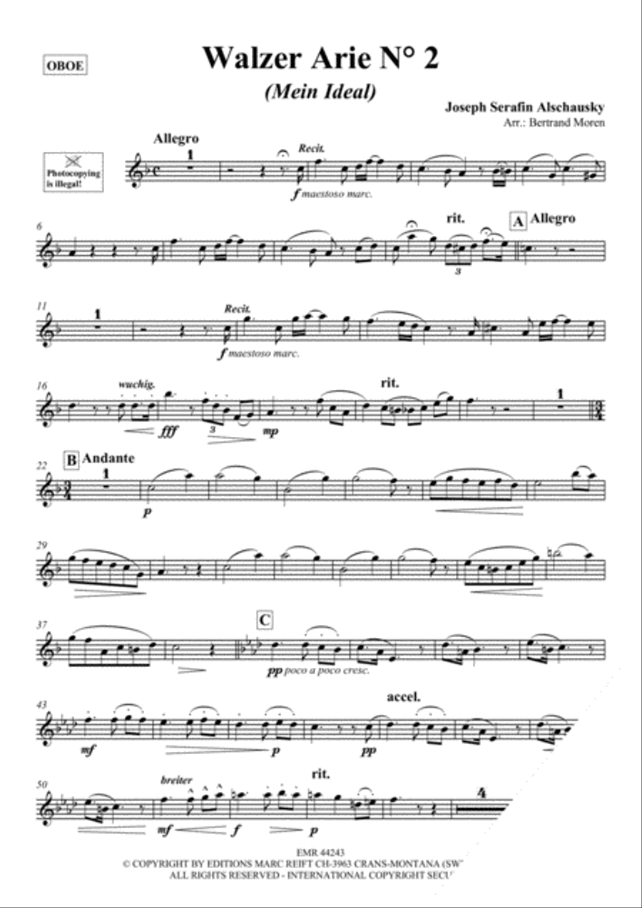 Walzer Arie No. 2 Piano Accompaniment scores gallery preview page 3