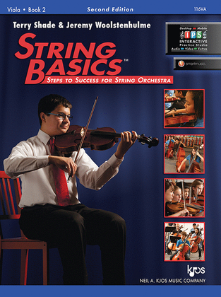 Book cover for String Basics - Book 2 - Viola