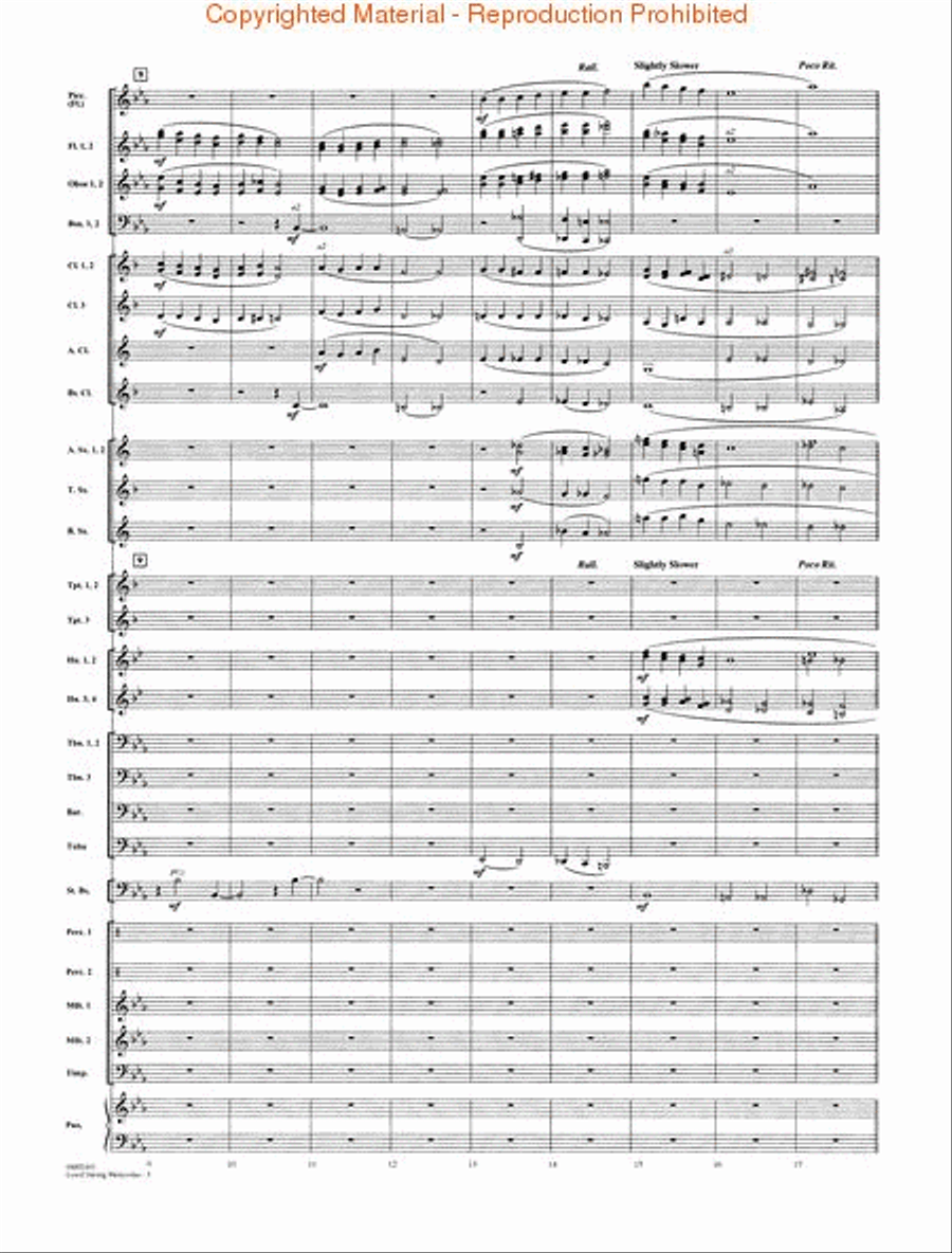 Good Swing Wenceslas Concert Band scores gallery preview page 3