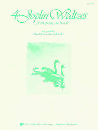 Book cover for Four Joplin Waltzes
