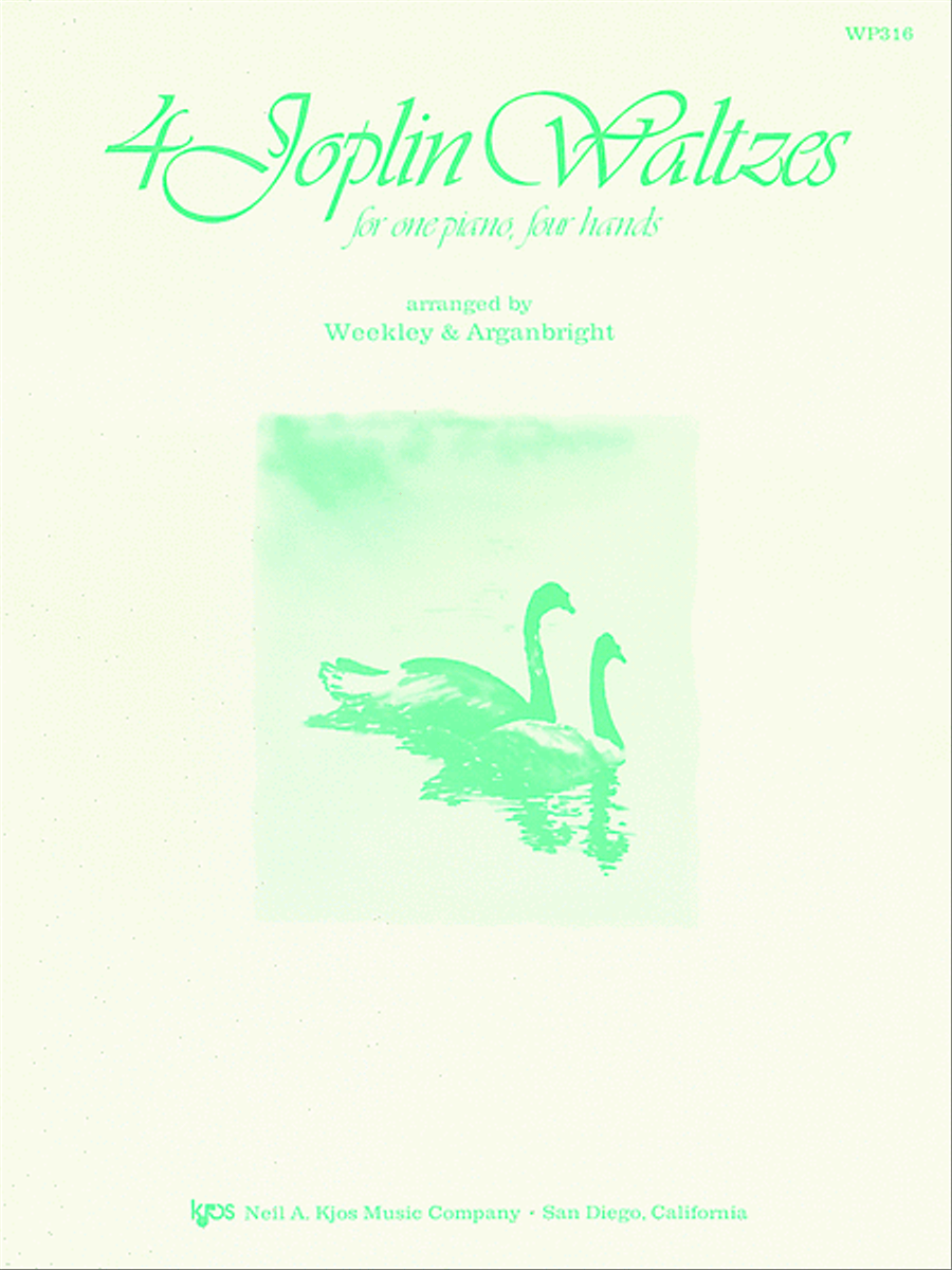 Four Joplin Waltzes Four Joplin Waltzes Piano Method scores gallery preview page 1
