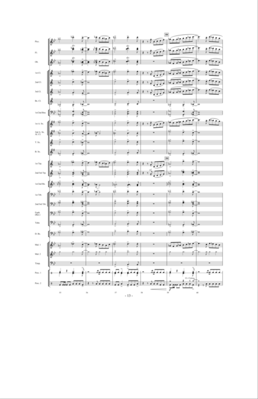 Nightflight Concert Band scores gallery preview page 12