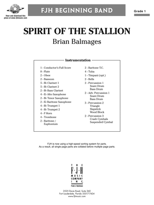 Spirit of the Stallion: Score