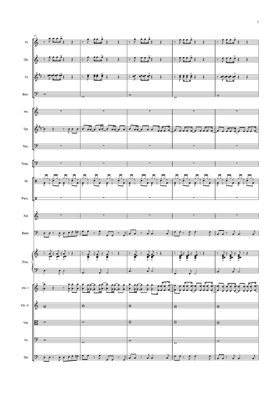 I Will Survive Full Orchestra scores gallery preview page 5