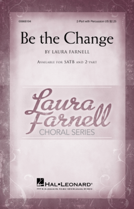 Book cover for Be the Change