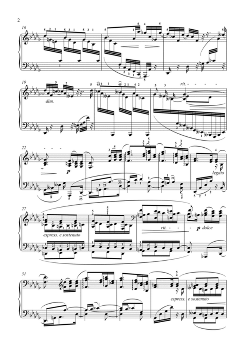 Brahms - Intermezzo b flat minor op. 117 NO.2 image number null