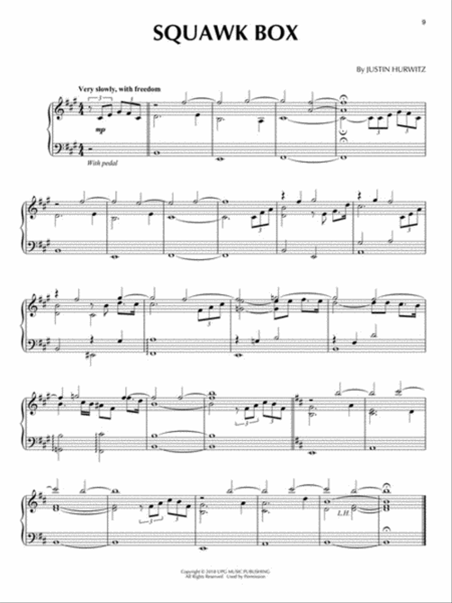 First Man Piano Solo scores gallery preview page 5