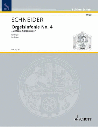Book cover for Organ Symphonie No. 4