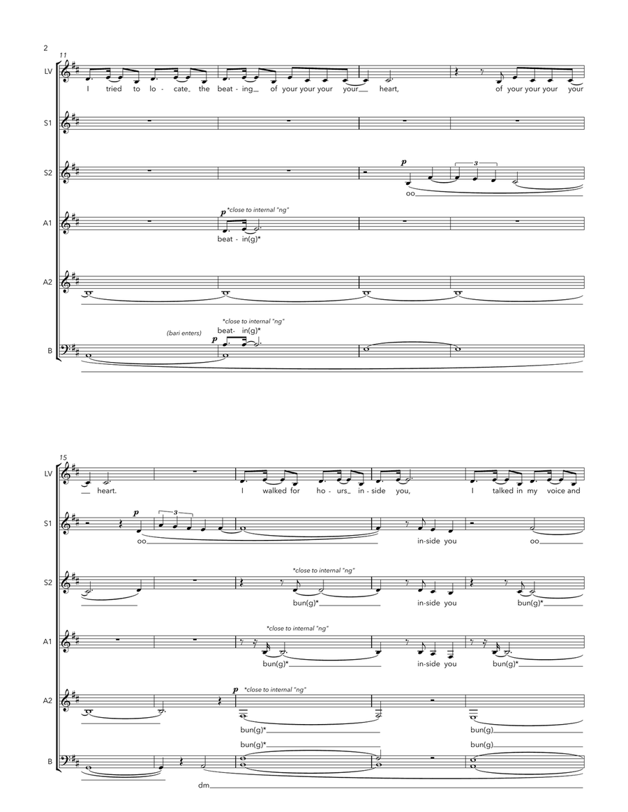 Obsessed 3-Part scores gallery preview page 2