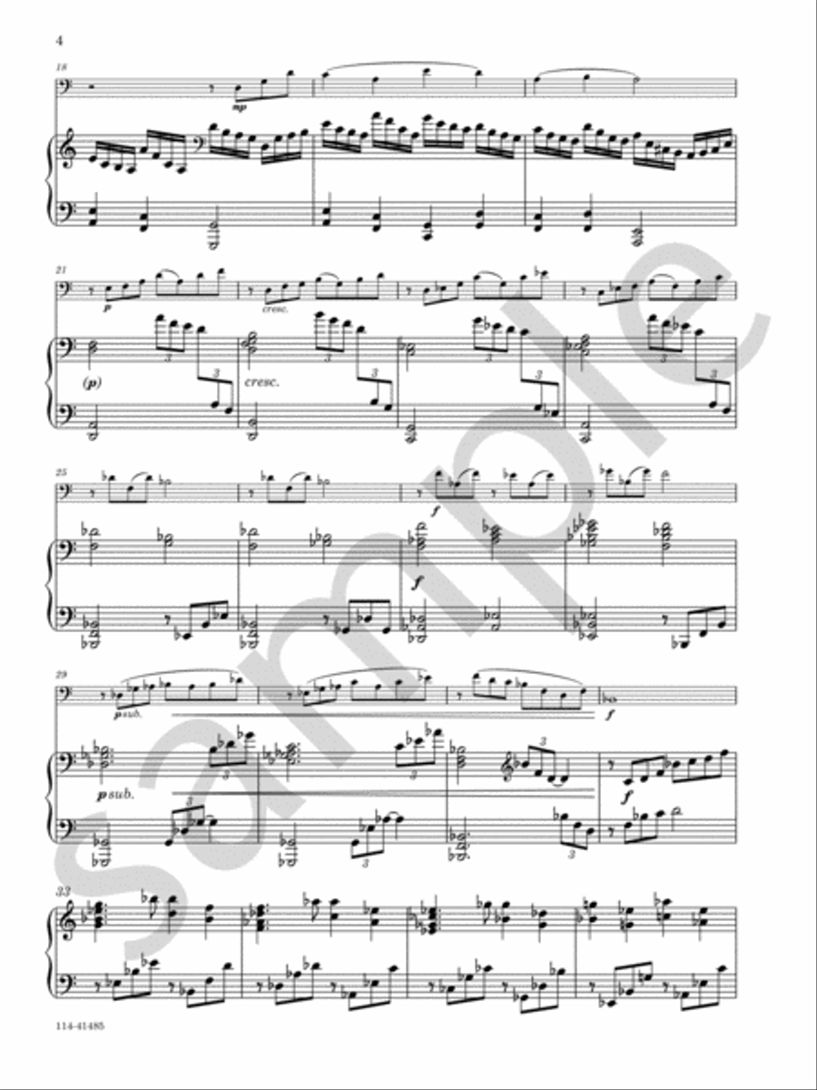 Sonata Sonata Chamber Music scores gallery preview page 4