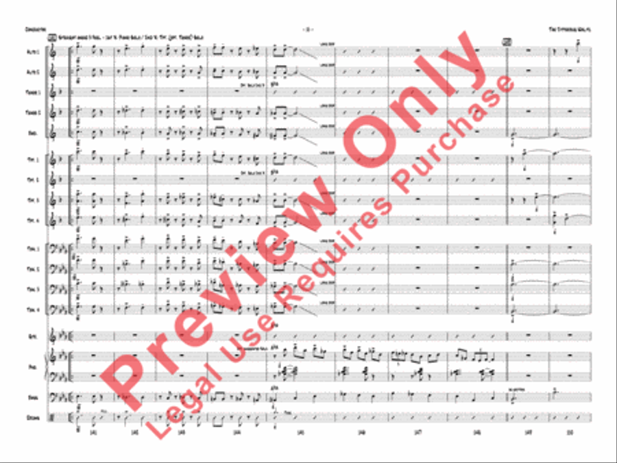 The Jitterbug Waltz Jazz Ensemble scores gallery preview page 18