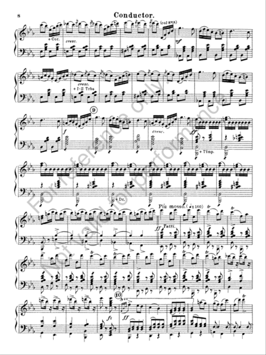 Pique Dame Concert Band scores gallery preview page 10