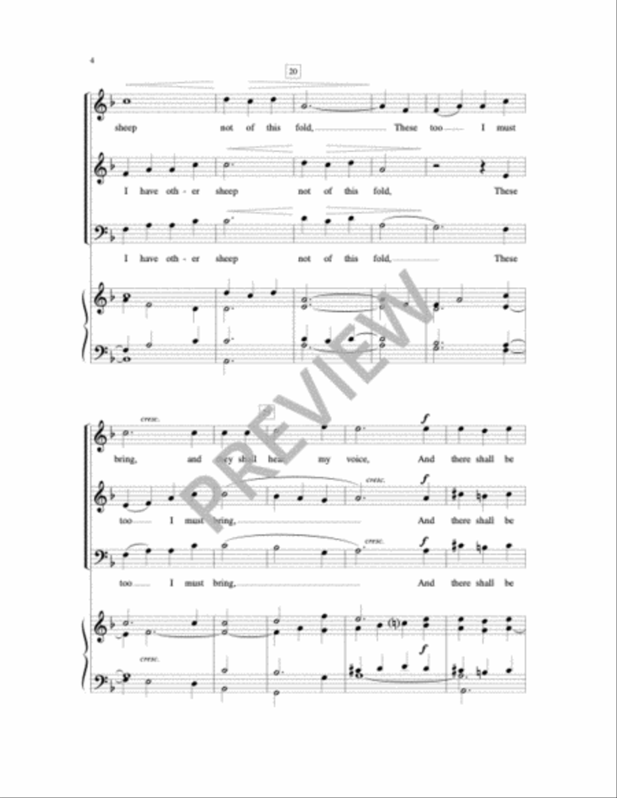 One Fold One Shepherd Organ scores gallery preview page 8