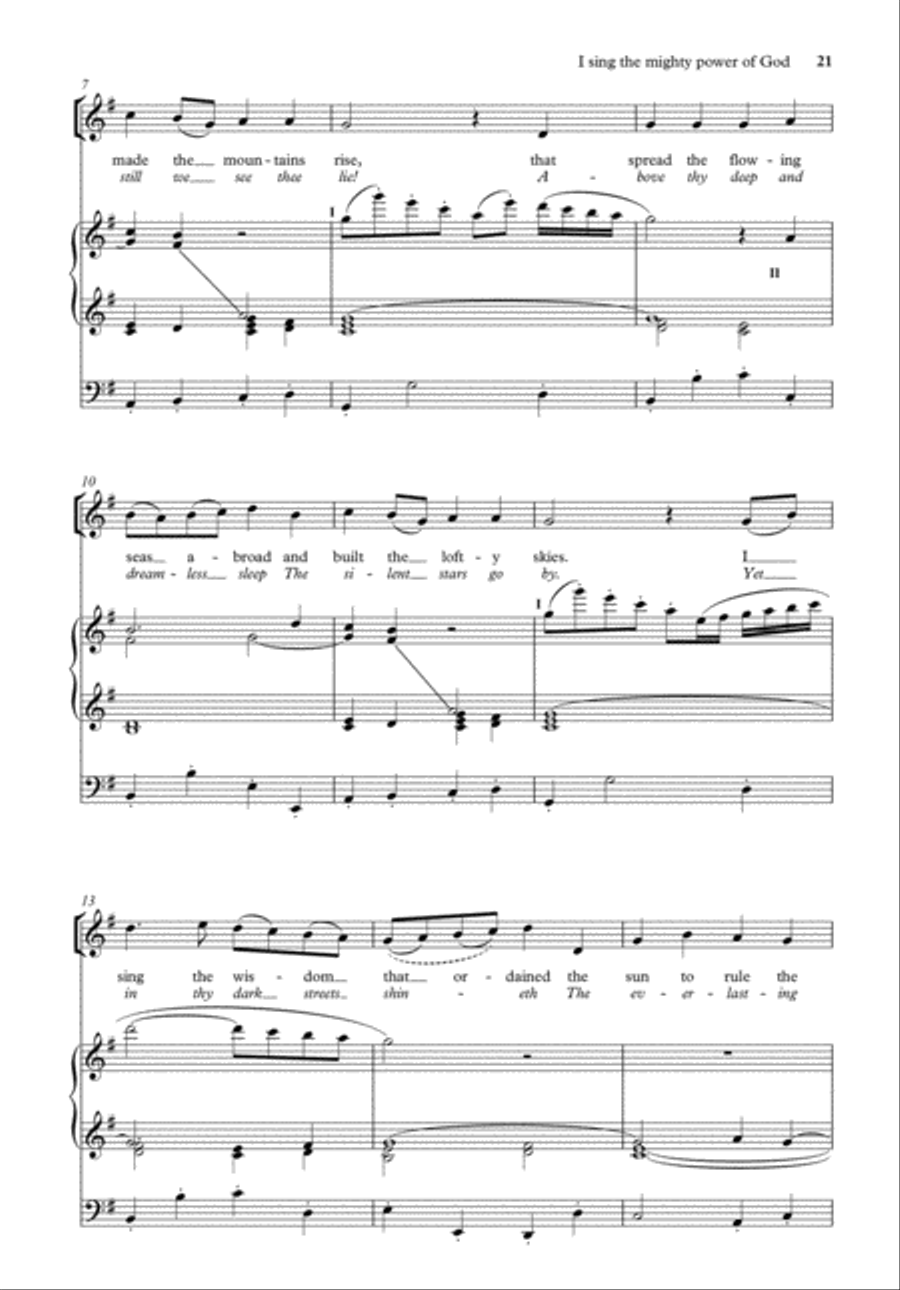 Mack Wilberg Anthems 4-Part scores gallery preview page 3