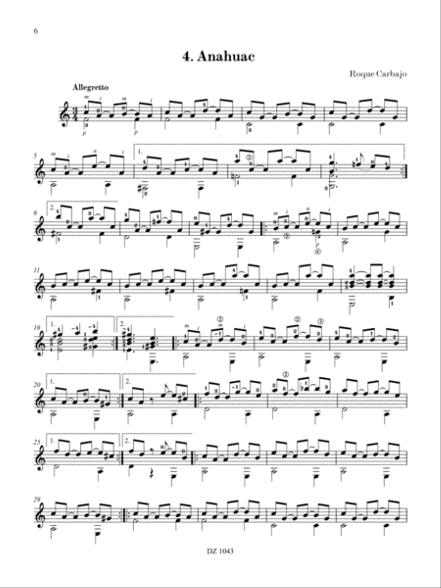 La guitare dans tous ses états, vol. 3 Classical Guitar scores gallery preview page 6
