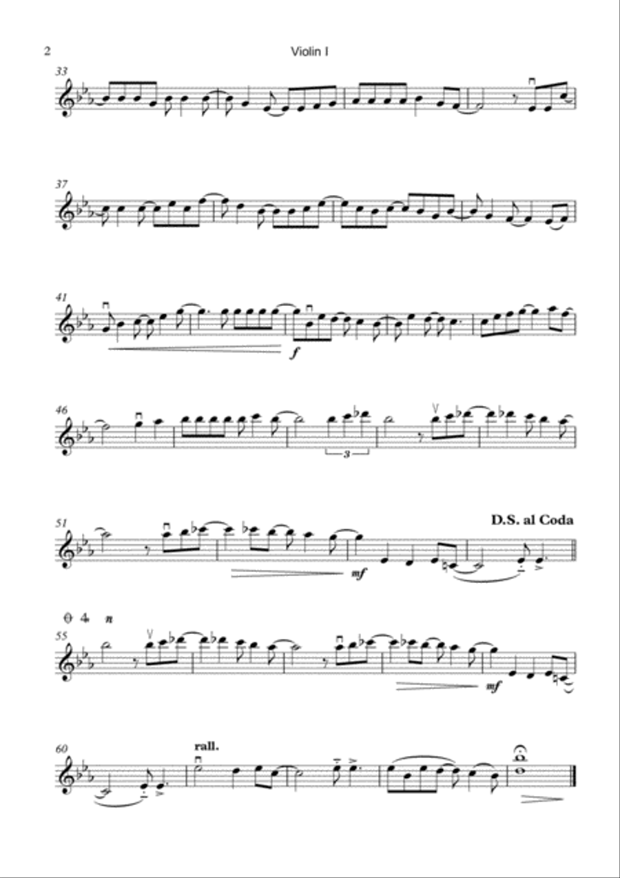 How Deep Is Your Love from the Motion Picture SATURDAY NIGHT FEVER String Quartet scores gallery preview page 4