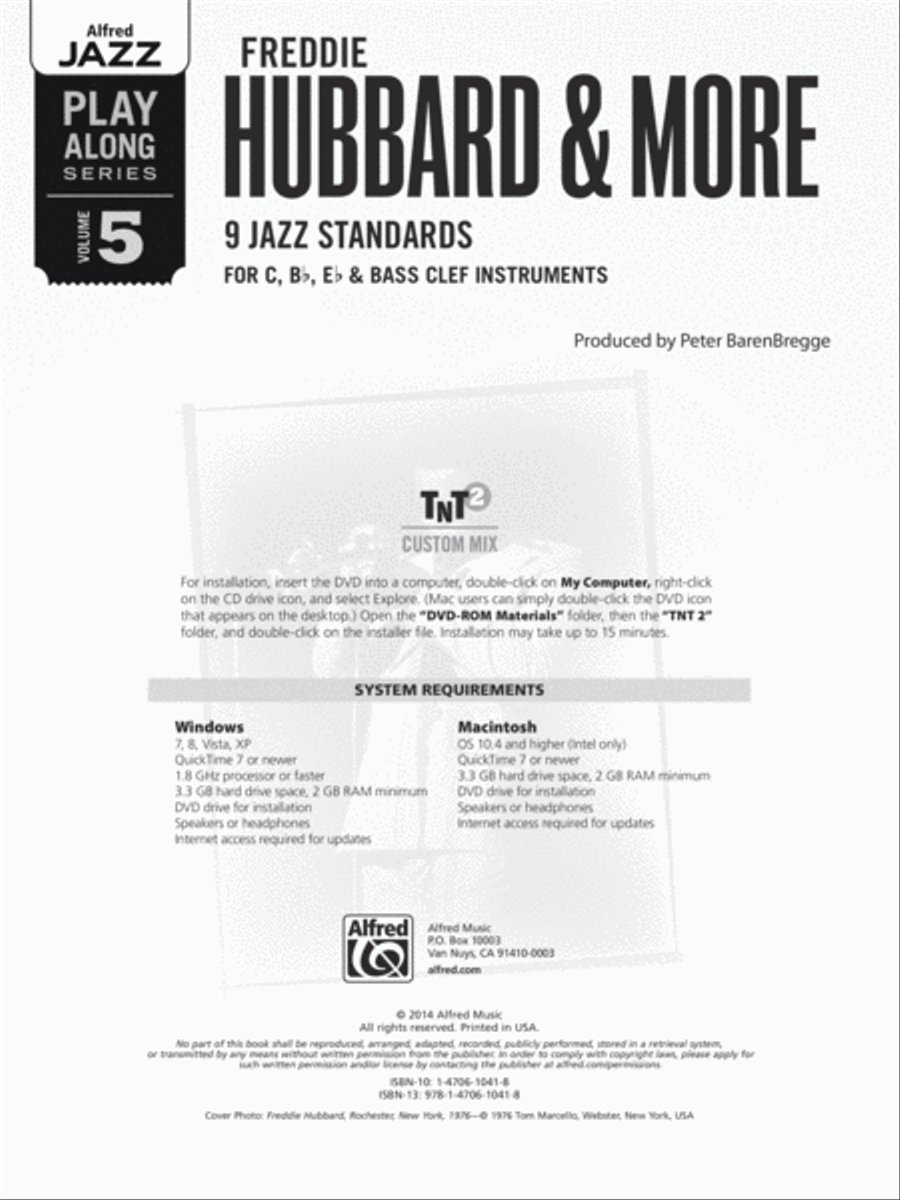Alfred Jazz Play-Along -- Freddie Hubbard & More, Volume 5 Flexible/Adaptable scores gallery preview page 2
