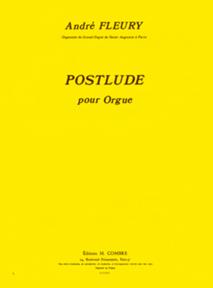 Book cover for Postlude