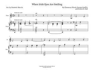 Book cover for When Irish Eyes Are Smiling