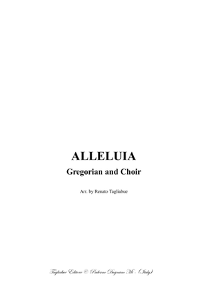 Book cover for ALLELUIA Gregorian and Choir